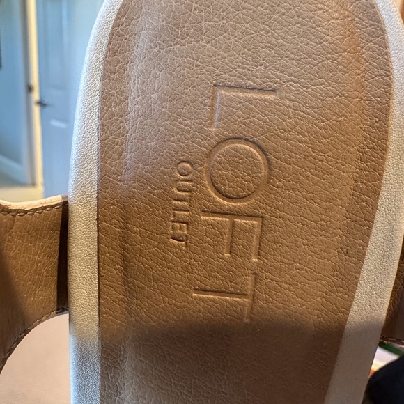 LOFT Women’s Ivory Sandals, Size 8M.  NWOT in excellent condition! - Picture 3 of 7